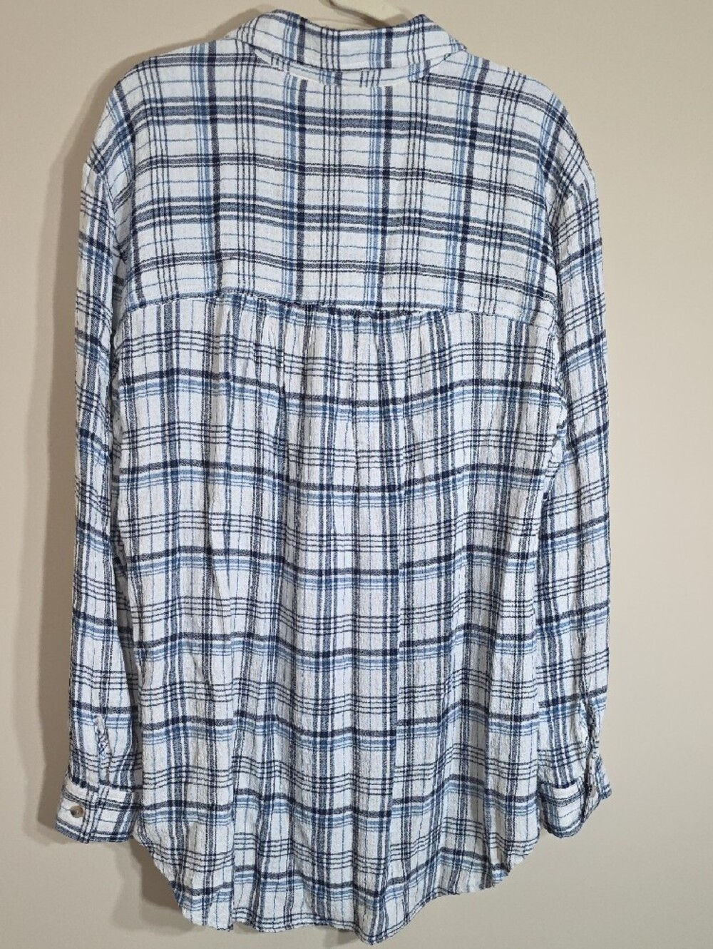 Pilcro by Anthropologie NWT Plaid Tunic Buttondown | Size Medium - Picture 5 of 5